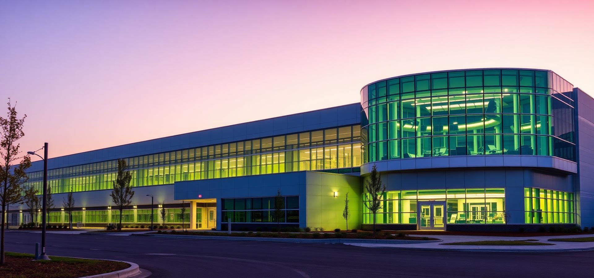 Modern pharmaceutical facility